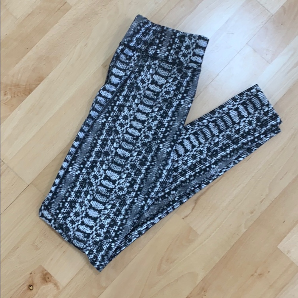 Under Armor snakeskin leggings